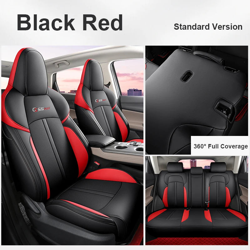 Custom Fit Leather Car Seat Covers for Changan CS55 Plus