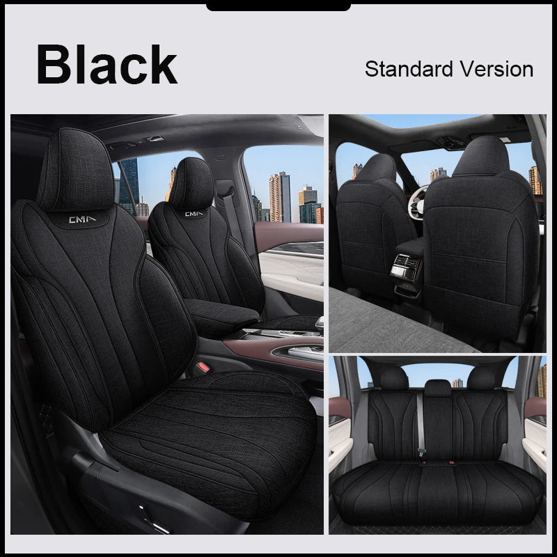 Custom Flax Car Seat Covers for Geely Xingyue L