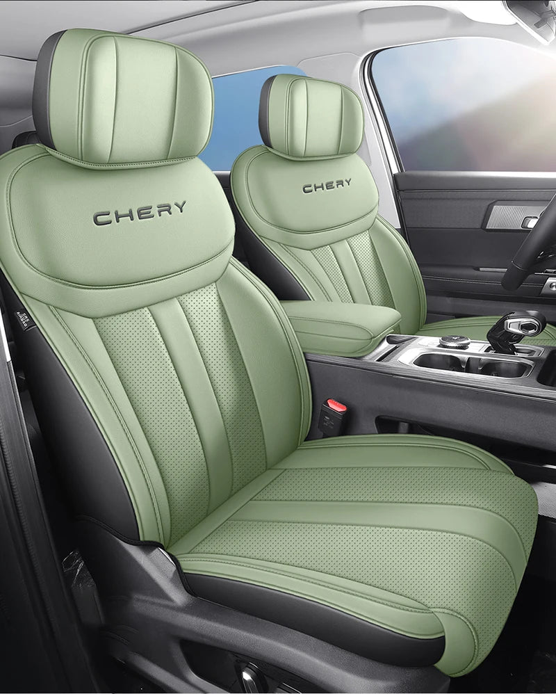 Custom Fit Leather Car Seat Covers for Chery Explore 06