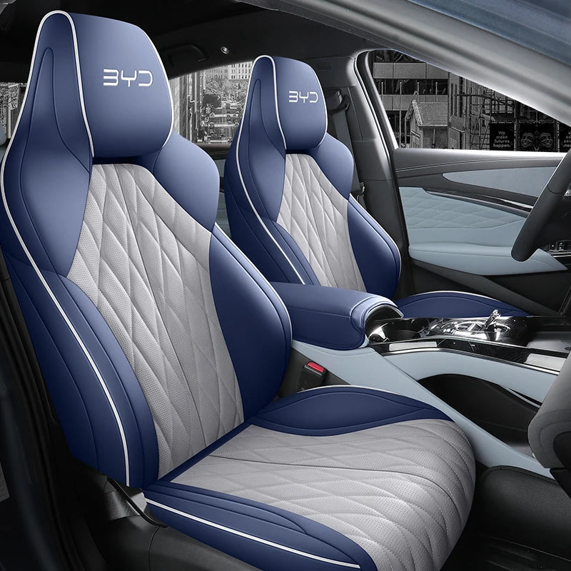 Custom Fit Leather Car Seat Covers for BYD Seal