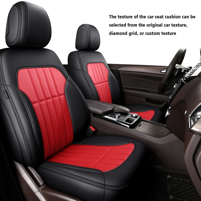 Custom Fit Leather Car Seat Covers for Mercedes-Benz C-Class W204