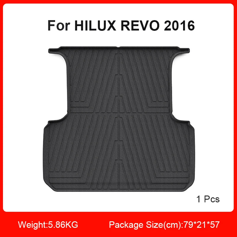 Custom Fit TPE Truck Bed Floor Mat for Dodge RAM 1500 Laramie Crew Cab