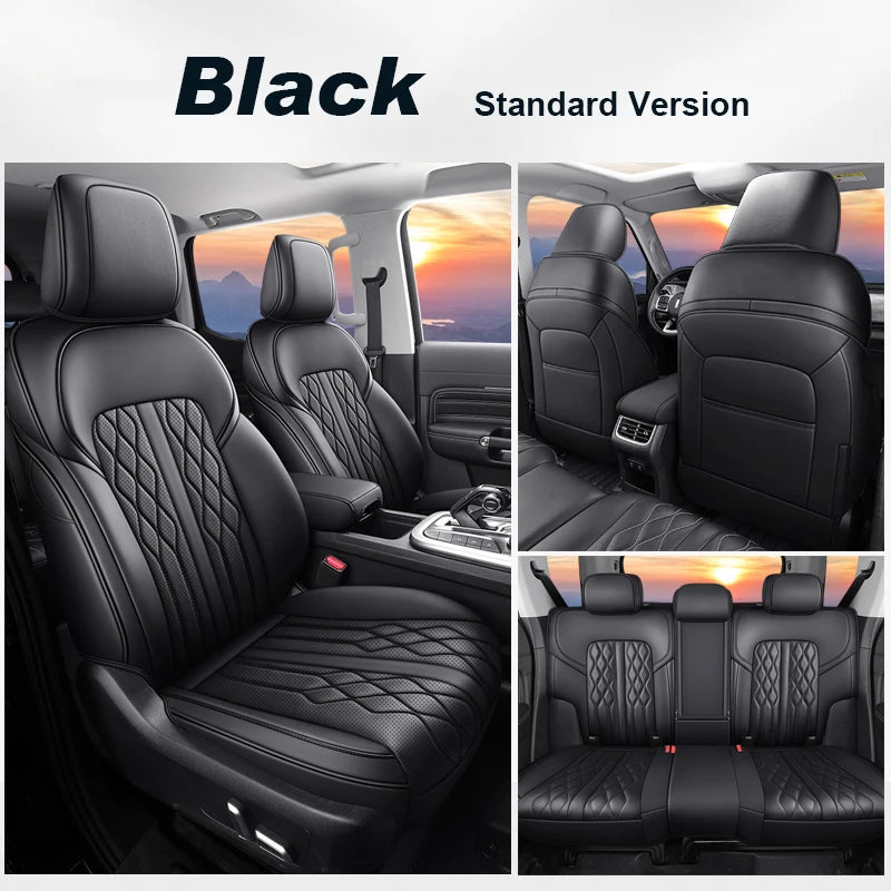 Custom Fit Leather Car Seat Covers for Tank 300 SUV