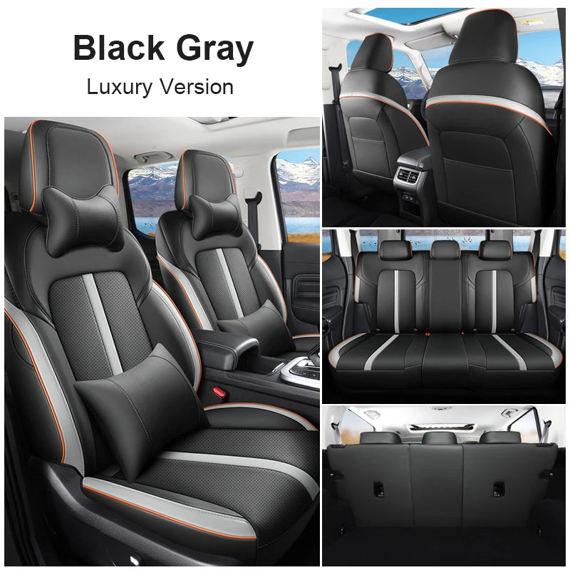 Custom Fit Leather Car Seat Covers for Tank 300 SUV
