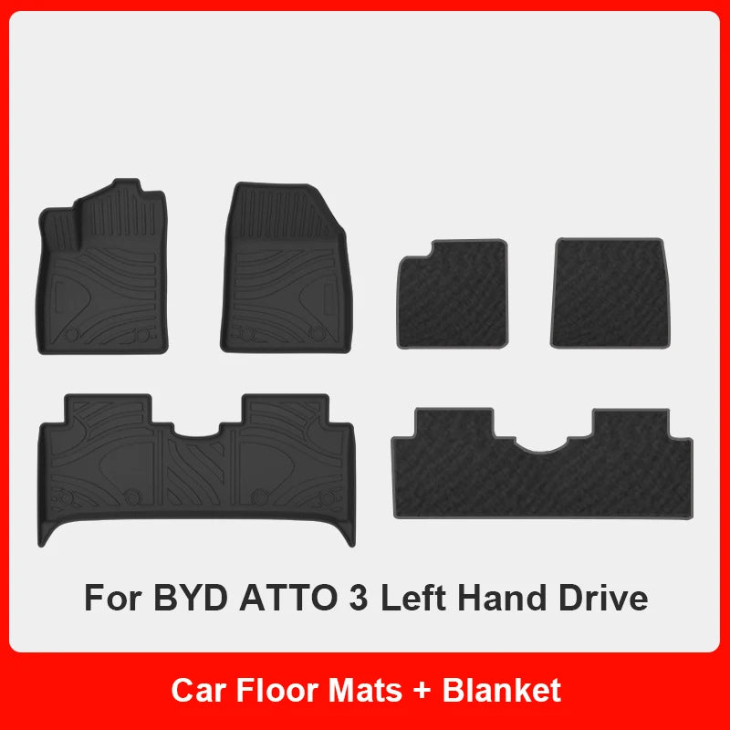 Custom TPE Floor Mats for BYD Atto 3