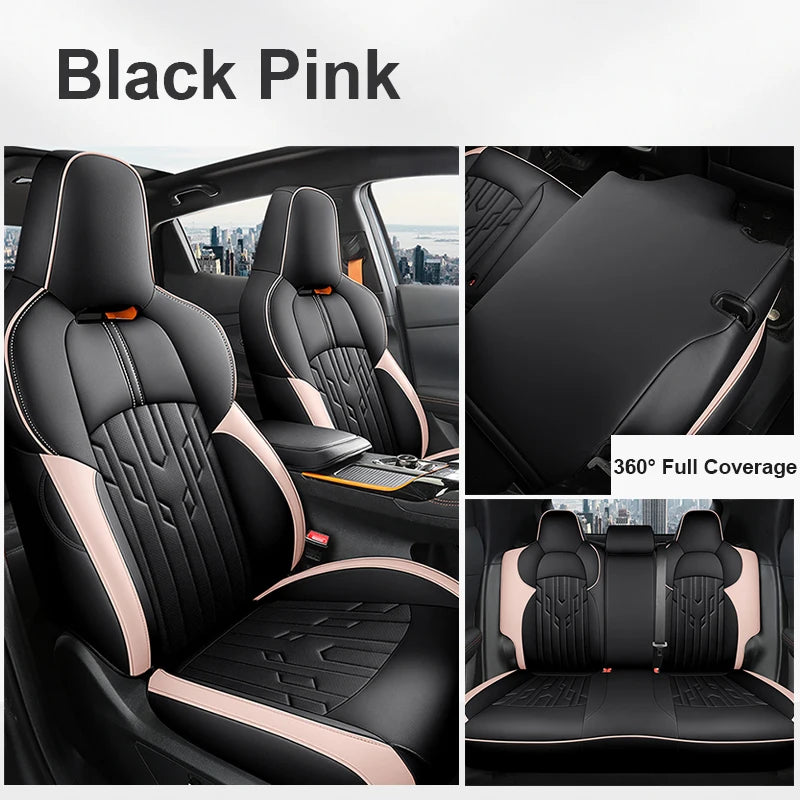 Custom Fit Leather Seat Covers for 2020 Changan UNI-T Full Set