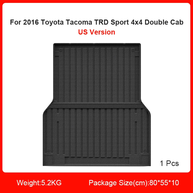 Custom Fit TPE Truck Bed Floor Mat for Dodge RAM 1500 Laramie Crew Cab