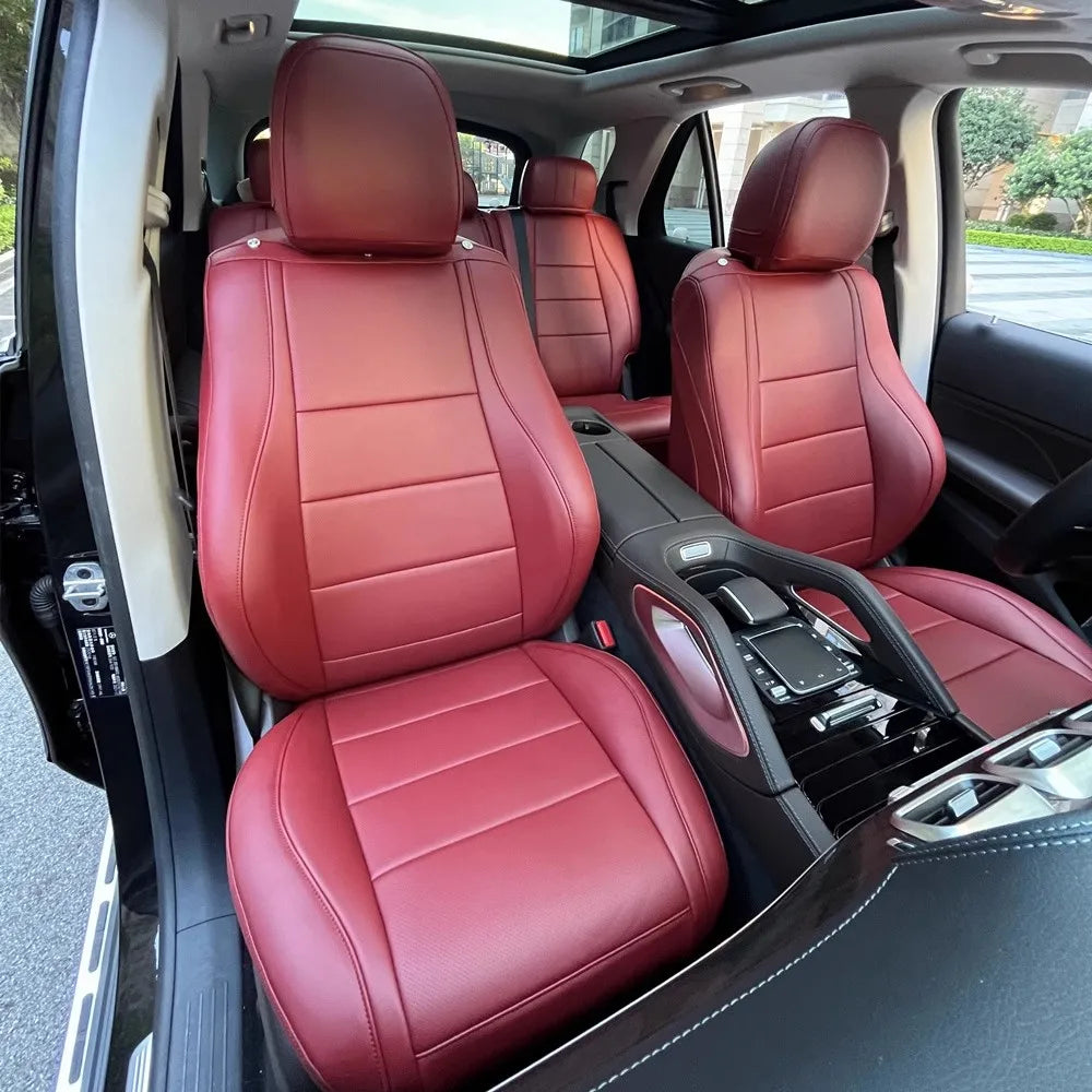 Custom Fit Leather Car Seat Covers for Mercedes-Benz GLE 580