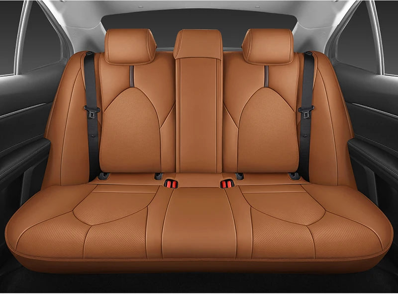 Custom Fit Leather Car Seat Covers for Toyota Camry
