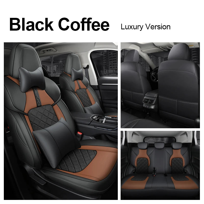 Custom Fit Leather Car Seat Covers for Haval Jolion 5-Seater