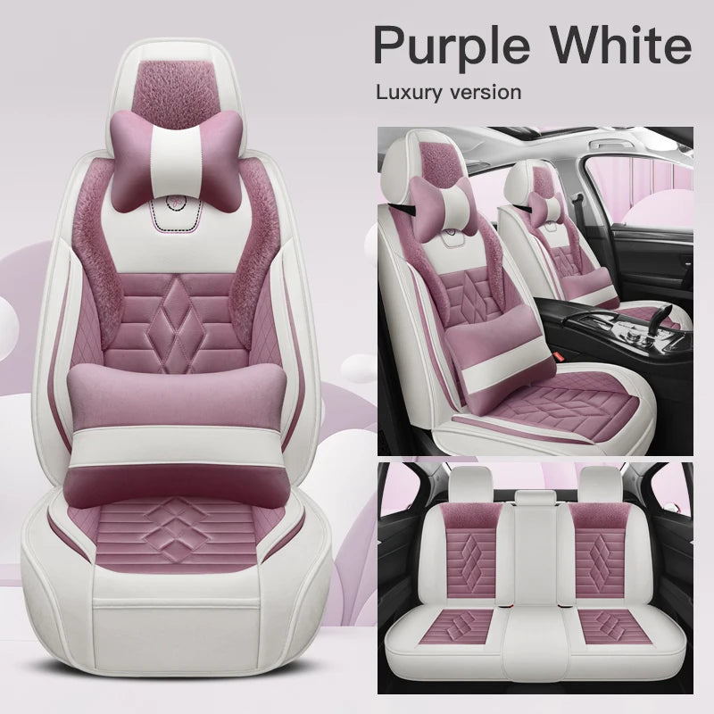 Durable Pink Seat Covers for Winter – SUV Sedan