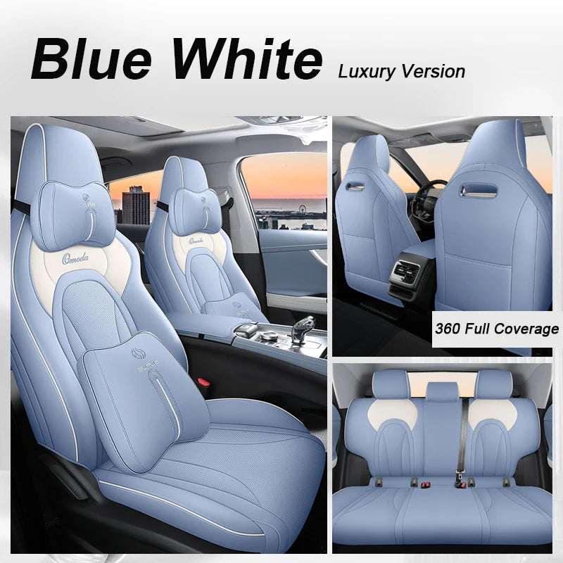 Custom Fit Leather Car Seat Covers for Chery Omoda 05