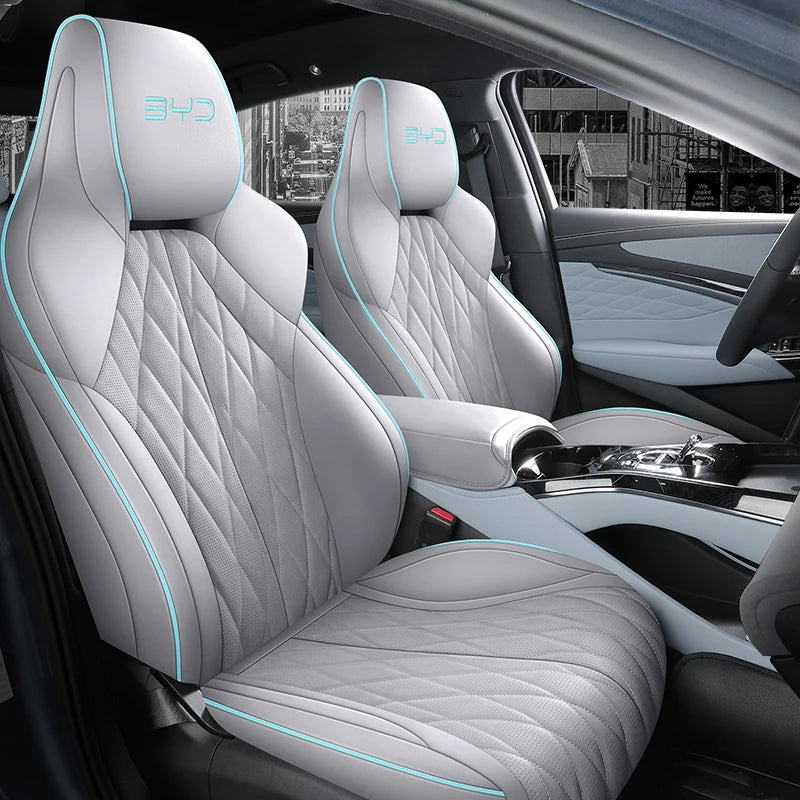 Custom Fit Leather Car Seat Covers for BYD Seal