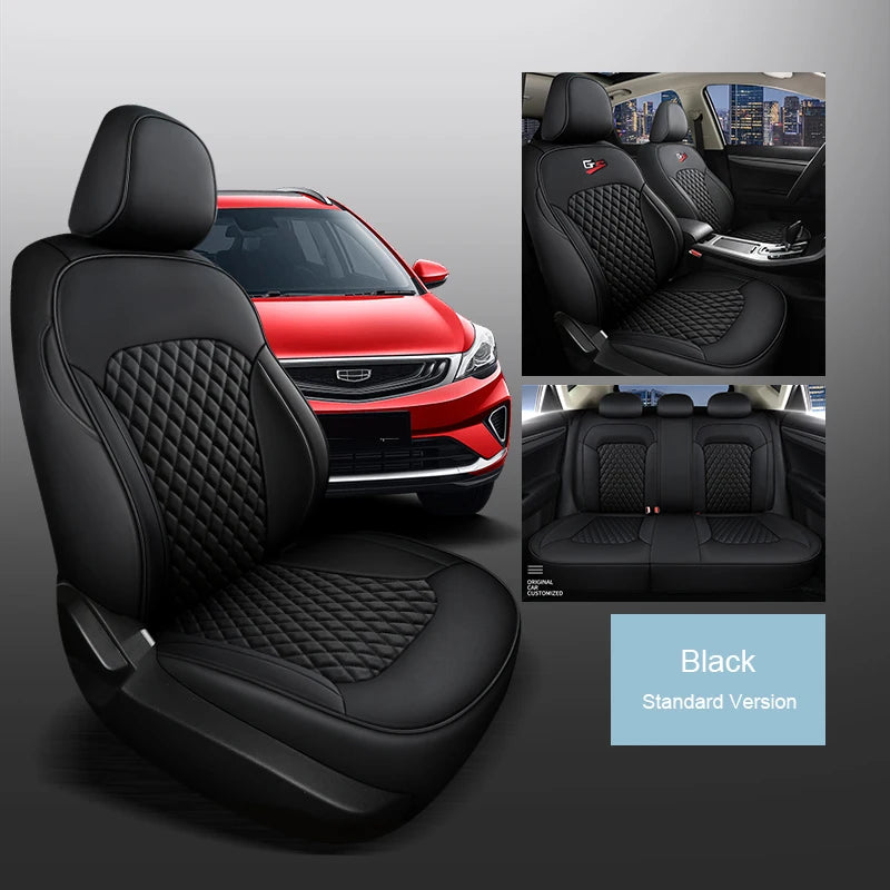 Custom Fit Leather Car Seat Covers for Geely Emgrand S7