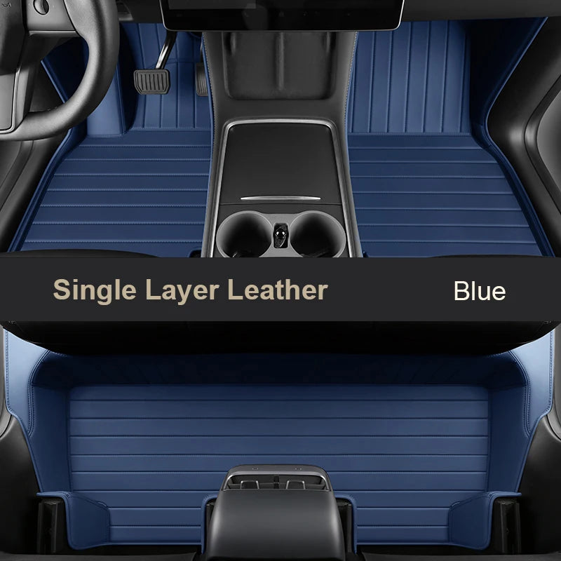 Eco-Friendly Car Floor Mats for Tesla Model Y